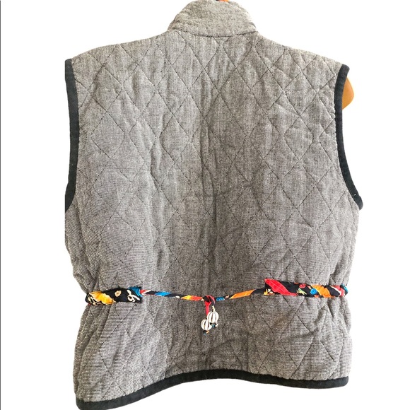 Vintage Katie spring cotton makes patterned vest - Picture 2 of 10